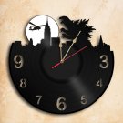 Godzilla Vinyl Record Wall Clock Handmade Worldwide Shipping