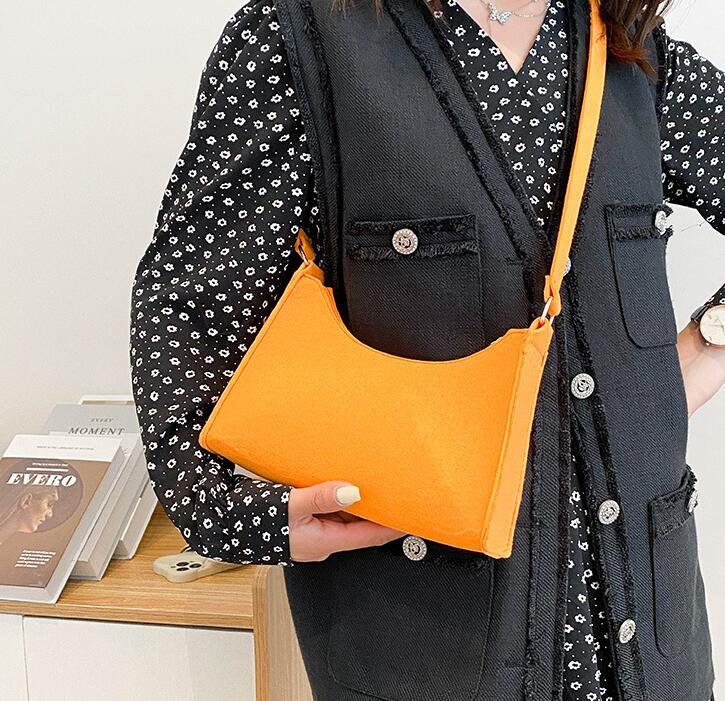 New style bag armpit bag versatile simple single Shoulder Bag Messenger women's bag