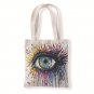 Beautiful oil painting eyes canvas bag versatile bag leisure environmental shopping bag