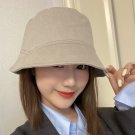 Bucket covered fisherman hat female small face, net red retro hat Bucket Hat self closing hat