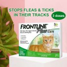Frontline Plus for Cats Flea and Tick Control and Treatment 3 Doses