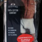 *3 Pair STAFFORD Boxer Briefs 30 Small White Discontinued