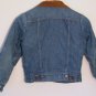 *Boys Vintage Wrangler Western Lined Denim Jean Jacket USA