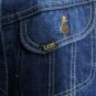 *Vintage Womens Ms Lee Unlined Denim Jean Jacket Size 15 USA