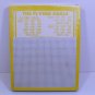 2 ea Vintage 2000 punch THE FLYING EAGLE 5 cent Punchboard NEW USA