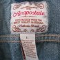 *Misses Aeropostale Unlined Denim Jean Jacket Size L