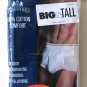 *3 Pair STAFFORD Full-Cut Briefs 50 Big&Tall White Discontinued