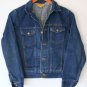 Boy's Vintage Rustler Unlined Denim Jean Jacket Size Large USA