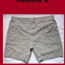 Men's Cabela's 7 Pocket Hiker Shorts Size 45