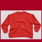 Men's Abercrombie & Fitch Burnt Orange V-Neck Cotton Sweater Large