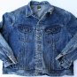 Vintage 80's Men's Lee Rider Acid Wash Jean Jacket XL USA