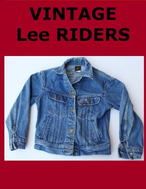 Boy's Size 10 Vintage Lee Unlined Denim Jean Jacket USA
