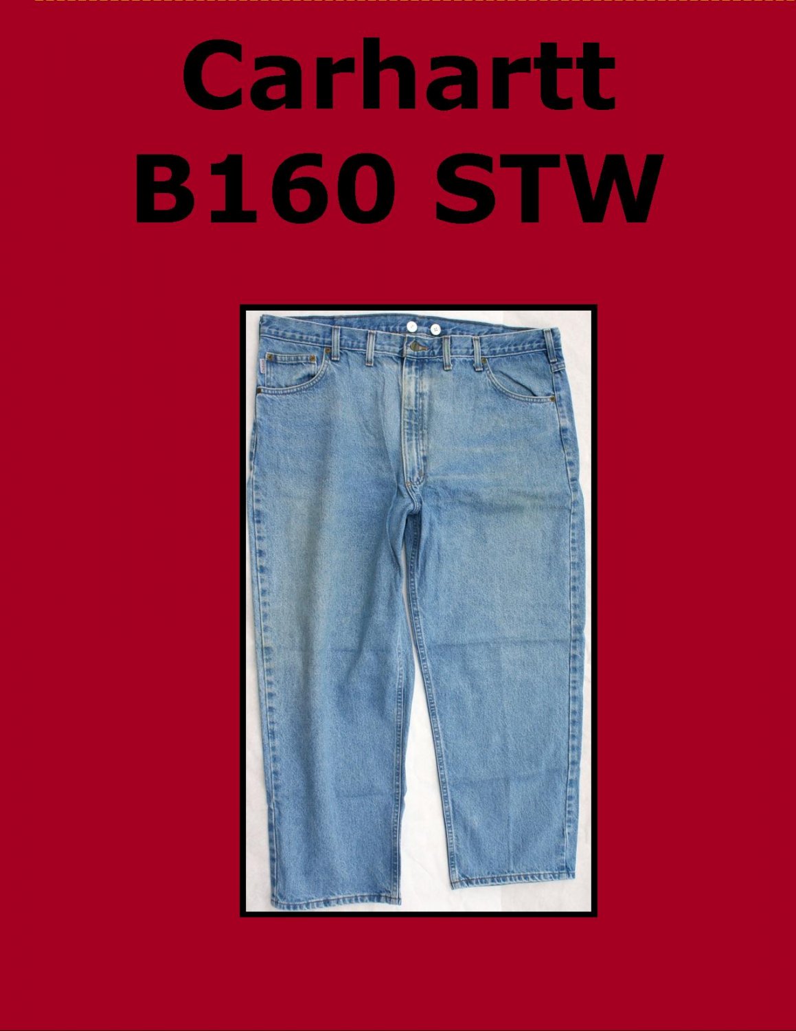 carhartt b160 jeans