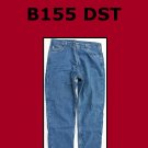 Used Carhartt Fleece -Lined Cotton Denim Jeans B155DST 42 x 33