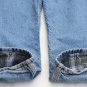 Used Carhartt Flannel -Lined Cotton Denim Jeans B172STW 38 x 33