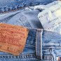 Used Mens Levi 501 Red Tab Button Up Original Jeans 29 x 29