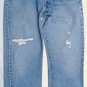 Thrashed Mens Levi 501 Red Tab Button Up Original Jeans 31 x 30