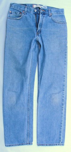 Hige Mens Levi 505 Red Tab Zip Fly Classic Fit  Jeans 29 x 30