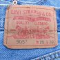 Hige Mens Levi 505 Red Tab Zip Fly Classic Fit  Jeans 29 x 30
