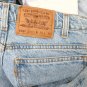 Mens Levi 505 Orange Tab Zip Fly Regular Fit  Jeans 28 x 30