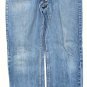 Mens Hige Levi 505 Orange Tab Zip Fly Regular Fit Jeans 28 x 32