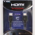 6' v1.3 VIBE HDMI Video/Audio Cable w/Gold-Plated Connectors