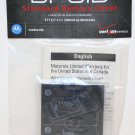 OEM Motorola Battery Cover Door  Motorola DROID SJHN0356A