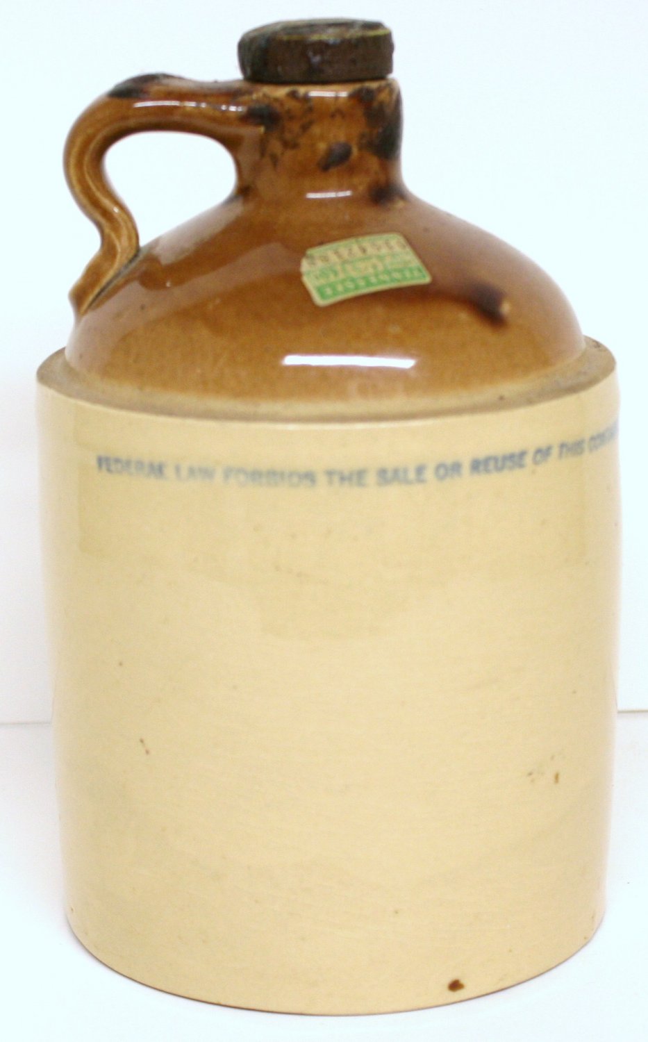 MCCORMICK PLATTE VALLEY WHISKEY JUG with CORK