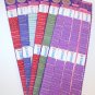 6 (Six) ORIGINAL JAR-O'-DO 120 (One-Twenty) TIP CARDS