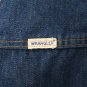 Vintage 70's Western Wrangler No-Fault Sherpa Lined SANFOR-SET Denim Vest USA Small