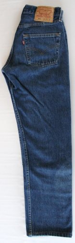Men's Vintage Levi 501XX Red Tab Button Fly  Jeans 27x 29 USA