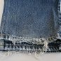 Distressed Hige Mens Levi 505 Red Tab Zip Fly Regular Fit Jeans 33 x 34