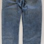 Distressed Hige Mens Levi 505 Red Tab Zip Fly Regular Fit Jeans 33 x 34