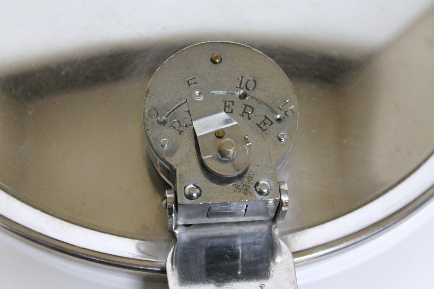 Vintage 50's 60's 4 Quart Revere Ware Stainless Steel Pressure Cooker