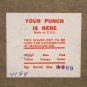 Vintage 25 cent 1500 hole " JOE'S SPECIAL PRIZE " Punchboard NEW OLD STOCK USA