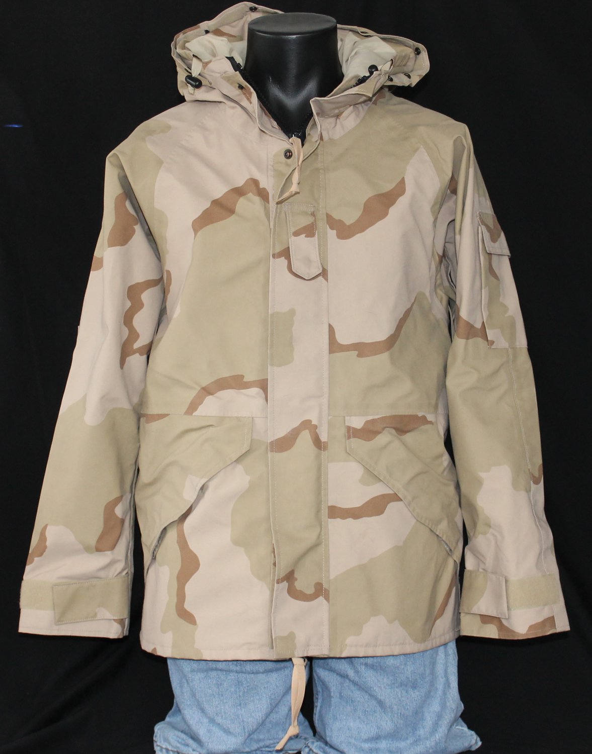 US Military ECWCS Parka-Desert Camo Small Regular Tennier Industries