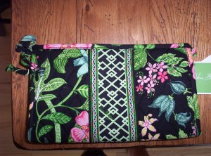 Vera Bradley Botanica Med Bow Cosmetic Case