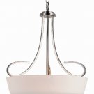 Trans Globe Contemporary Three Light Pendant 9552BN
