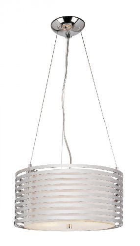 Trans Globe Polished Chrome Adjustable Height Pendant Light PND-872