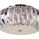 Trans Globe Braided Crystal 14" FlushMount Ceiling Light MDN-1057