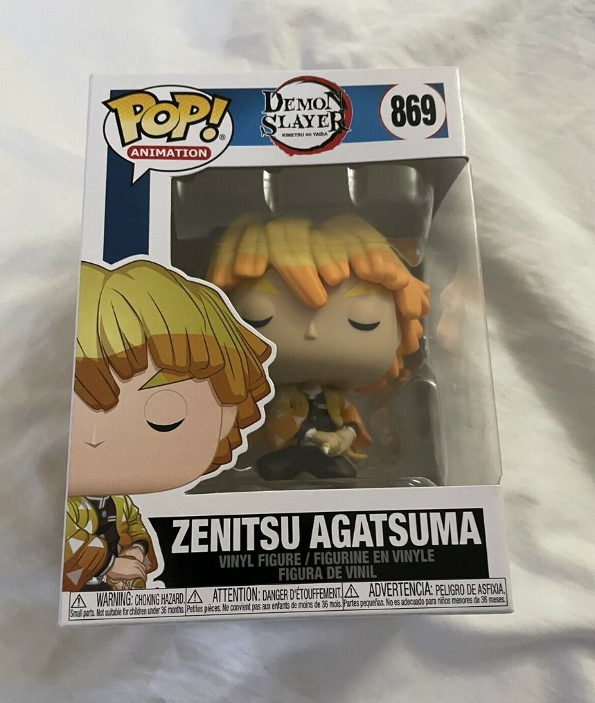 Funko Pop Animation Demon Slayer Zenitsu Agatsuma #869 Protector