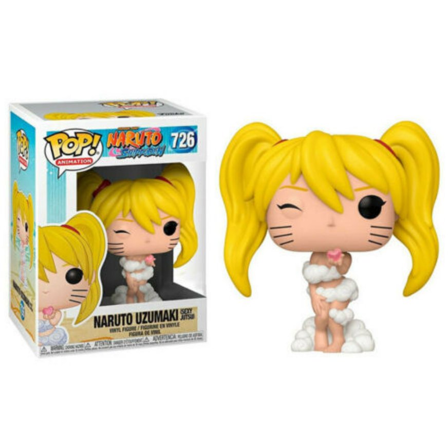 Funko Box Lunch Exclusive Naruto Uzumaki Sexy Jutsu 726 NIB Protector