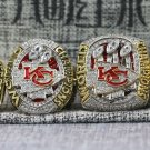 Full Set 4PCS Kansas City Chiefs KC Super Bowl Ring 7-16S Player ring