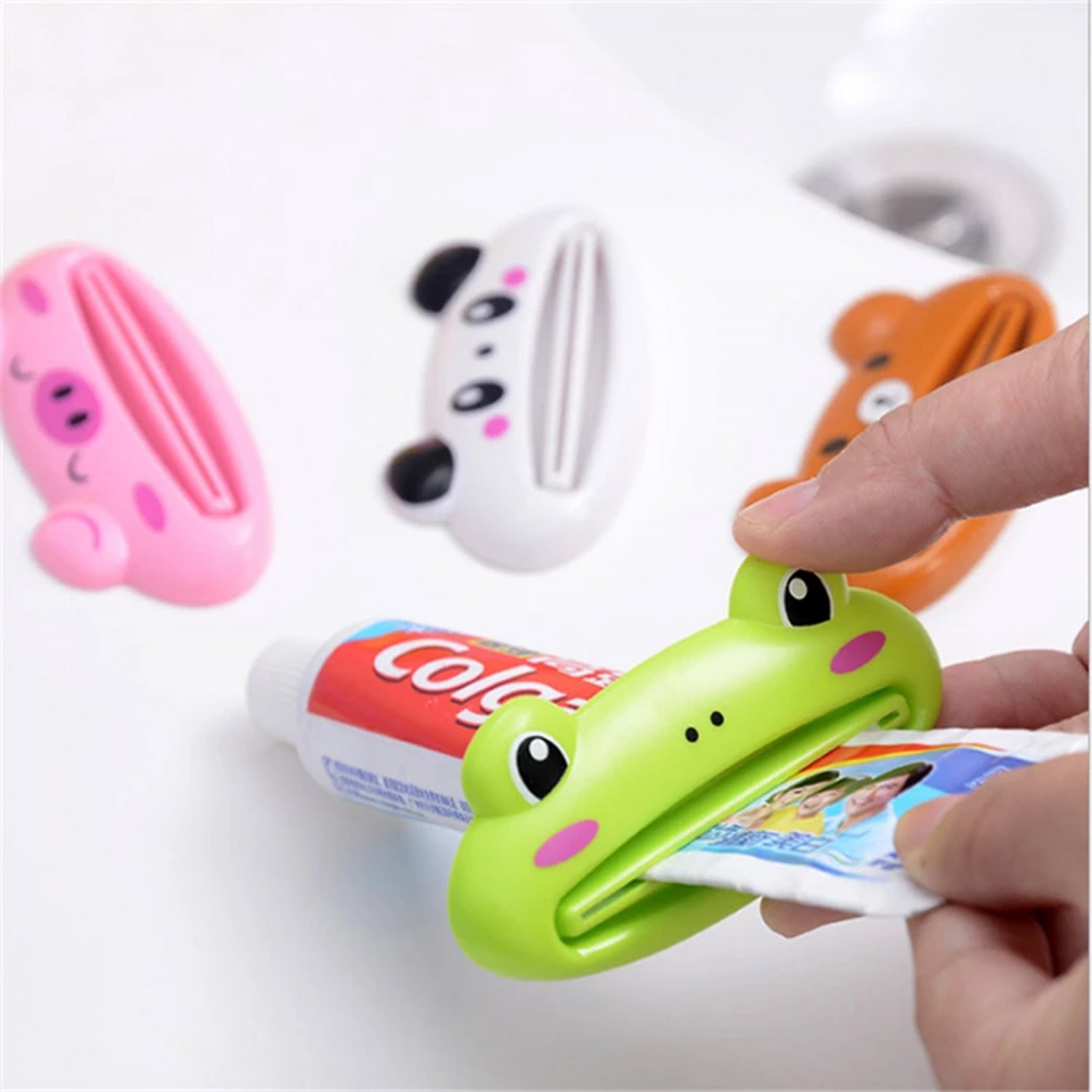 Kitchen Accessories Bathroom Multi-function Tool Cartoon Toothpaste Squeezer