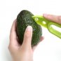 3 In 1 Avocado Slicer Shea Corer Butter Fruit Peeler Cutter Pulp Separator Plastic Knife