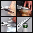 Kitchen Scissors Knife Barbecue Picnic Multifunctional Tools Accessories Stainless Steal