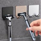 5 PCS Punch Free Shaving Razor Holder Men Shaving Shaver Storage Hook Wall Shelf Bathroom
