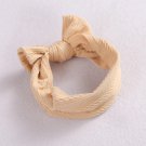 32 Colors Cable Bow Baby Headband for Child Bowknot Headwear Cables Turban for Kids Elastic