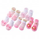5 Pairs/lot Newborn Baby Socks Infant Cotton Socks Baby Girls Lovely Short Socks Clothes
