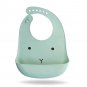 Waterproof Soft Baby Silicone Bibs Cute Cartoon Printed Kids Girl Boy Adjustable Children